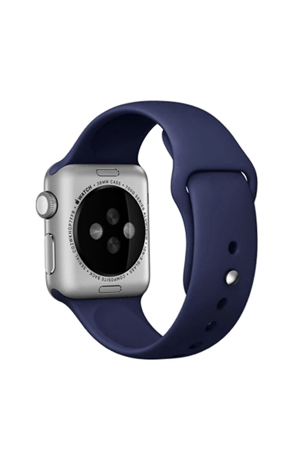Buti̇k Ally Apple Watch 7-8 41Mm 6-5-4- 40Mm Si̇li̇kon Kordon Kayış 3-2-1 38Mm-(5775)