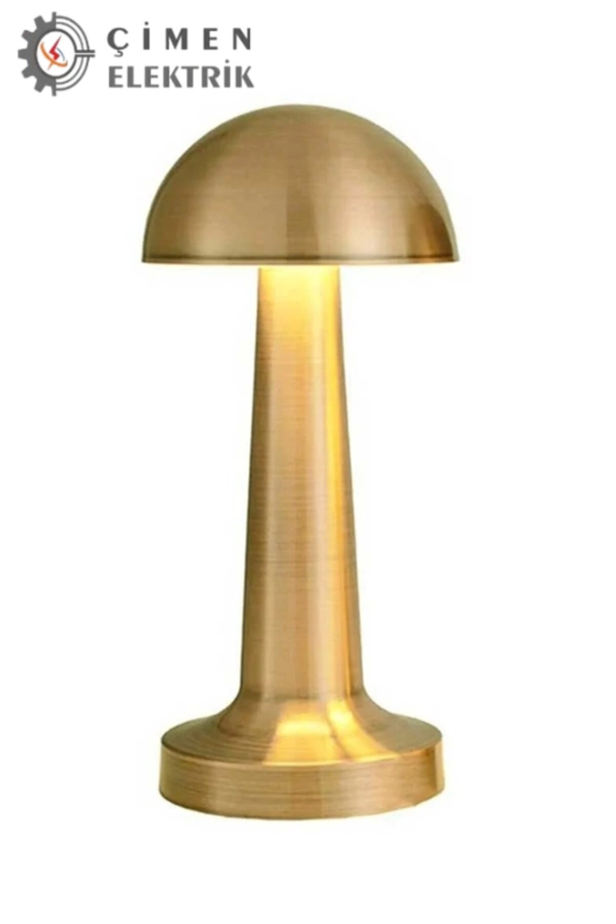 gizmurstore NOAS YL86 1230 Atina Şarjlı Gold Masa Lambası 3 Renk