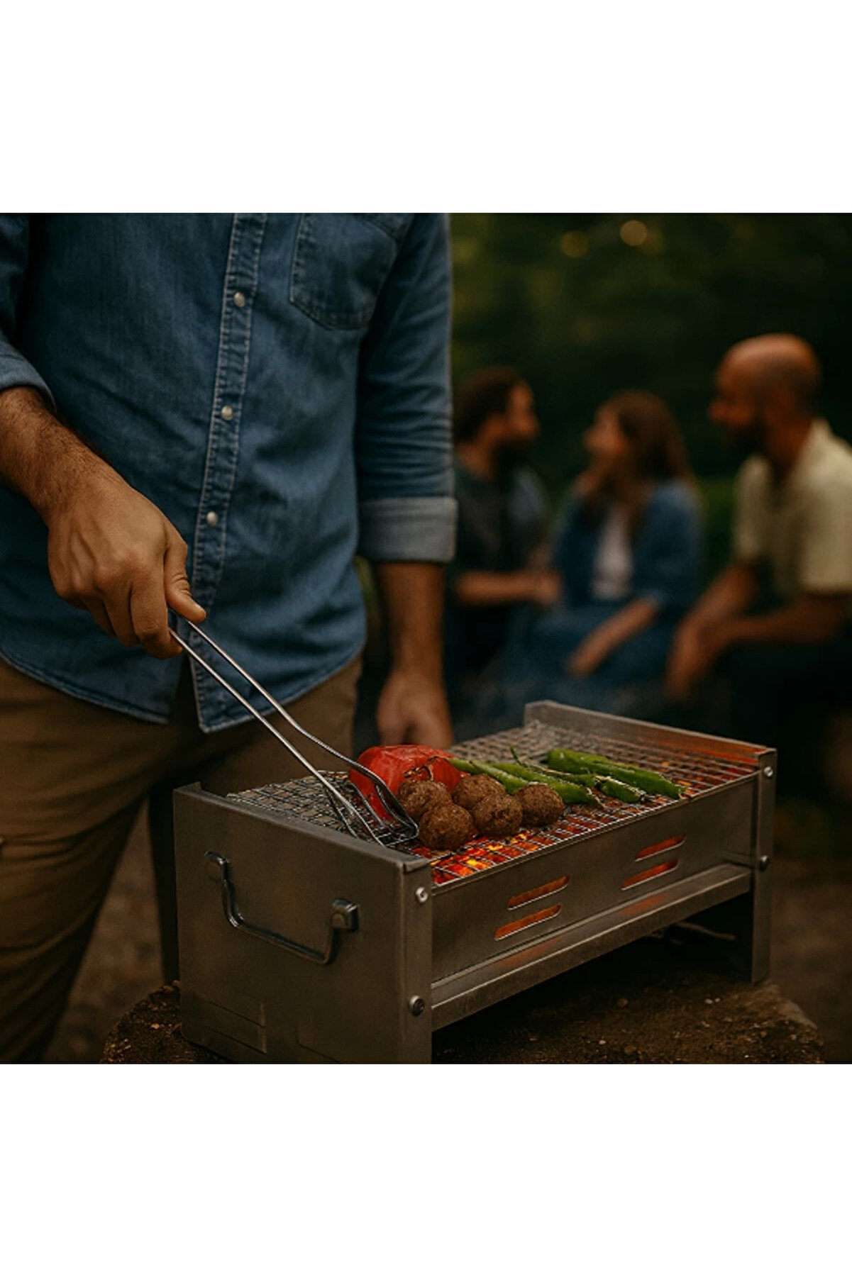 gizmurstore Katlanabilir Mangal