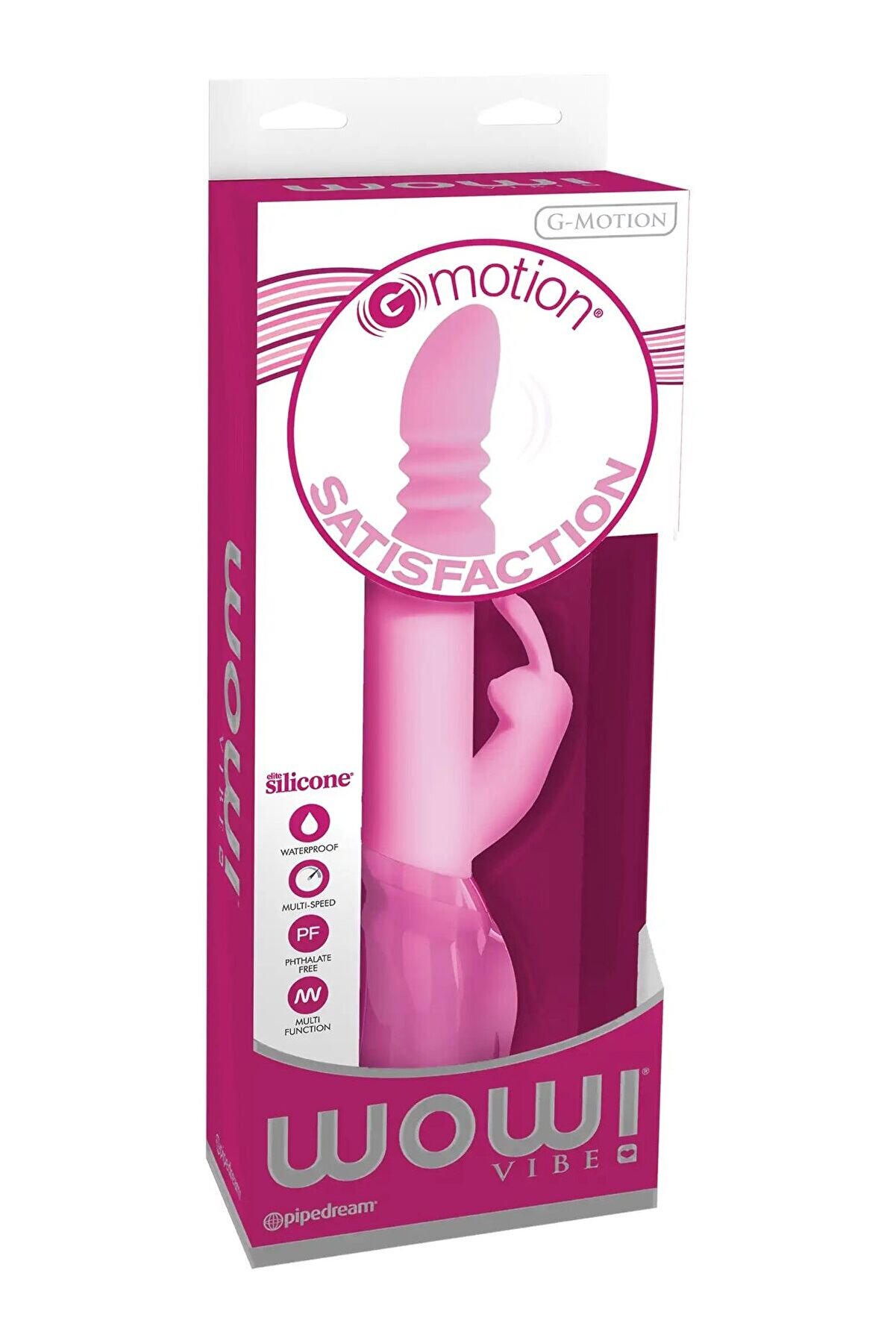 Pi̇pedream Wow G-Moti̇on Hareketli̇ Rabbi̇t Vi̇brat&ouml;r
