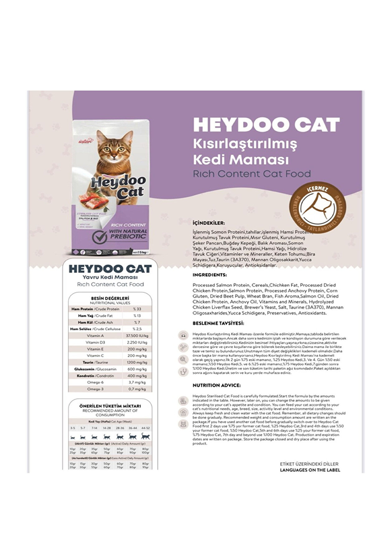 Ambi̇ance Kedi̇ Maması 2 Kg Somonlu Kısırlaştırılmış Somon Pi̇ri̇n&ccedil;li̇ + Kedi̇ Konserve Somonlu 415 Gr X 2 Adet