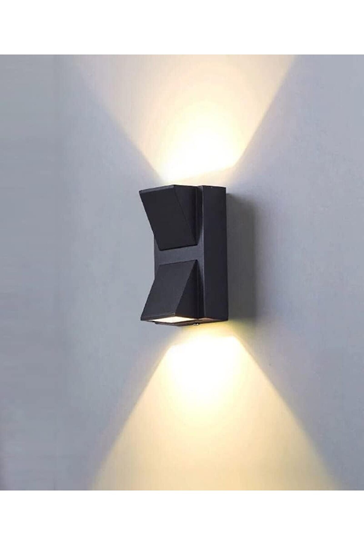 Rodos 7 Watt Modern Duvar Led 3200K Gün Işığı Çi̇ft Yönlü İç Ve Dış Mekan Ip44 1014773