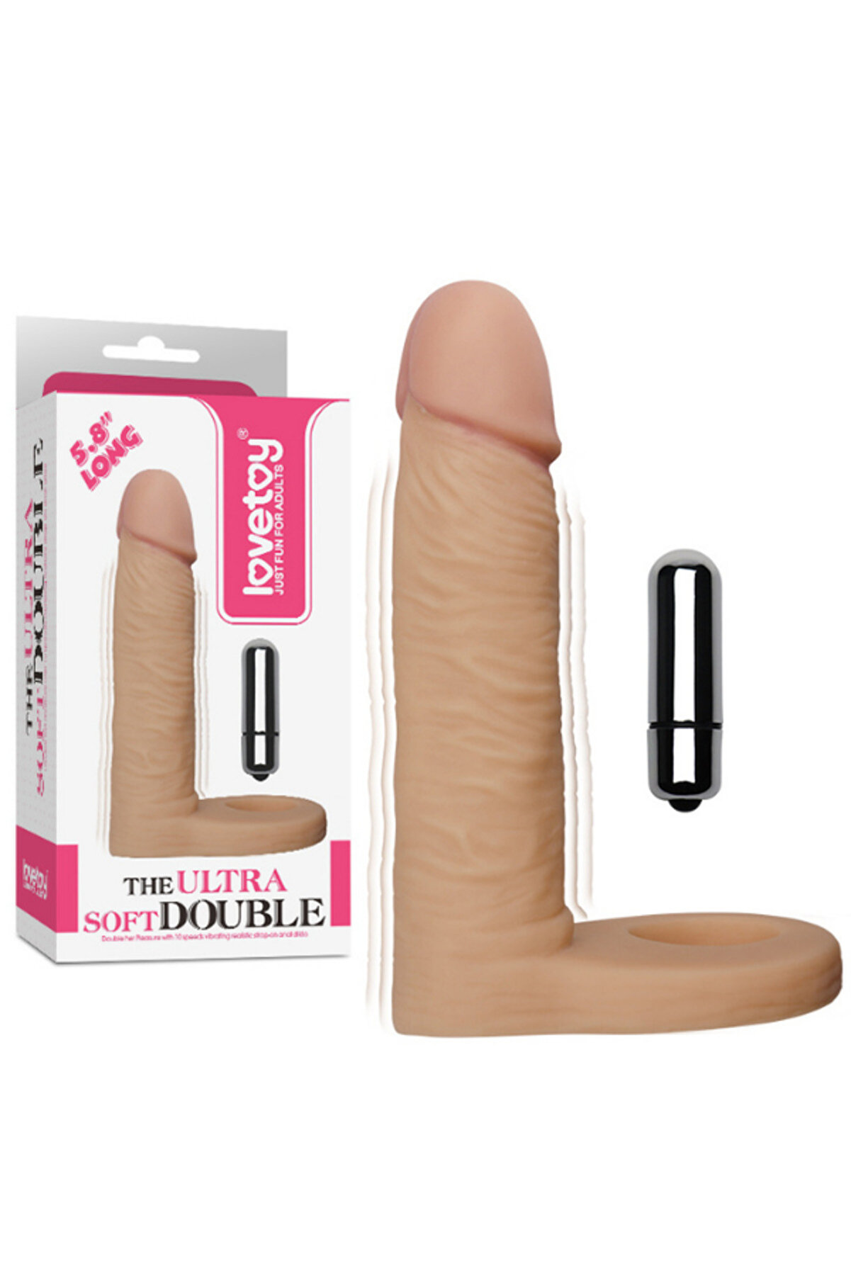 FantaziAtölyesi Censan 5.8 İnç The Ultra Soft Double Vibrating