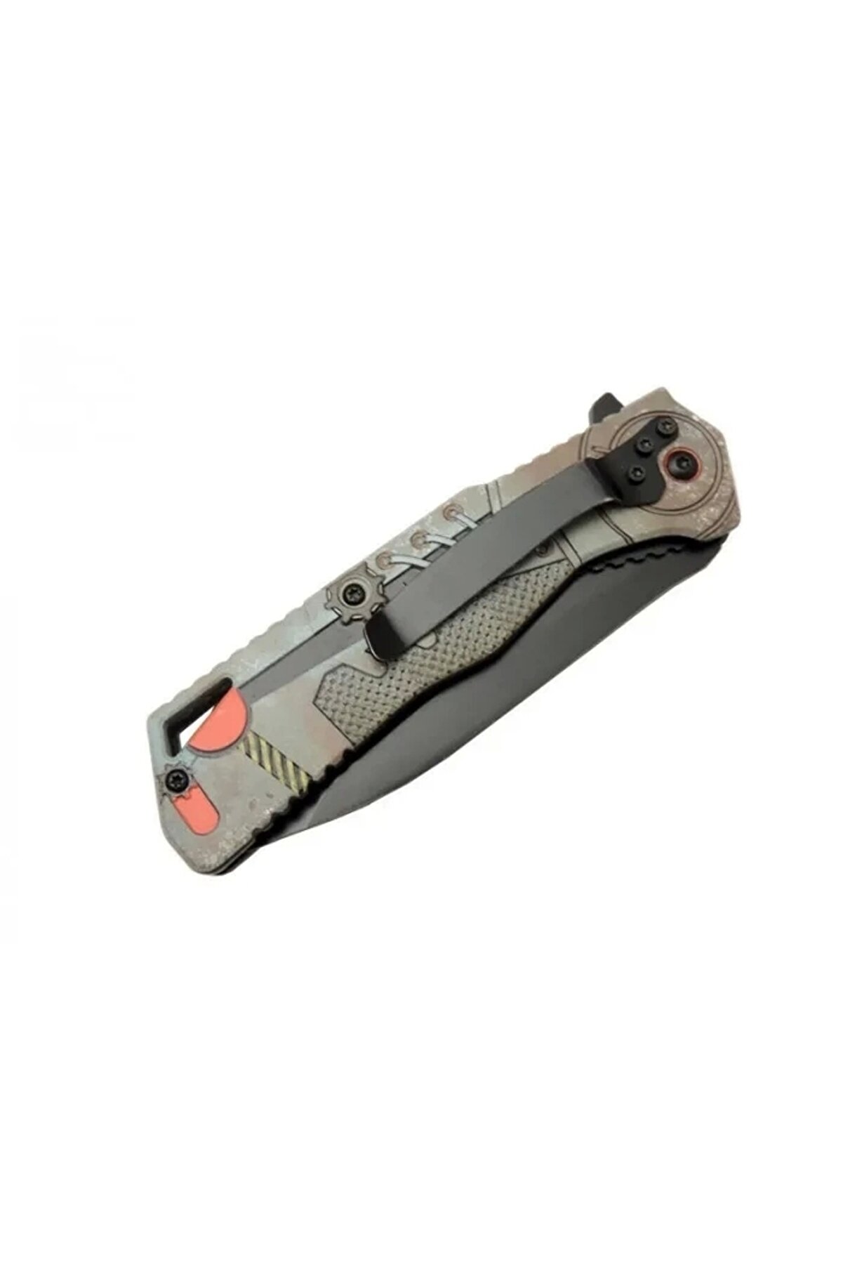 Bağcıklı Çakı 21,5 Cm Yarı Otomati̇k , Kemerli̇kli̇