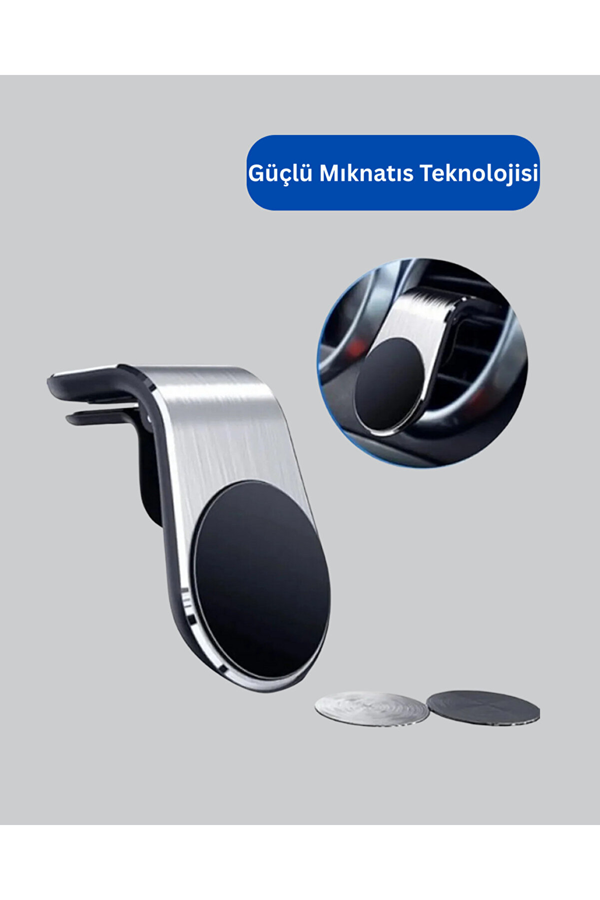 Kri̇fer Izgaralı Manyeti̇k Telefon Tutucu – Sarsıntı Geçi̇rmez