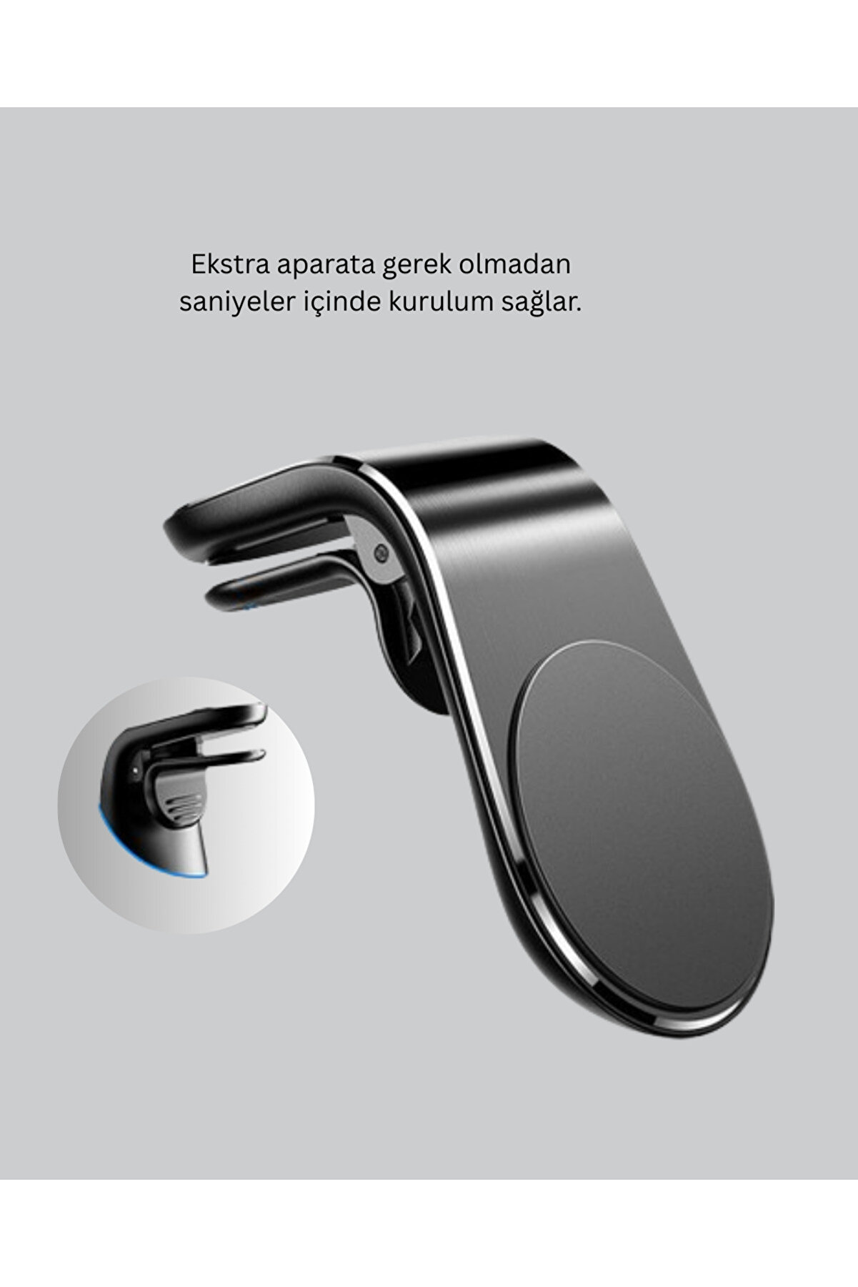 Kri̇fer Izgaralı Manyeti̇k Telefon Tutucu – Sarsıntı Geçi̇rmez