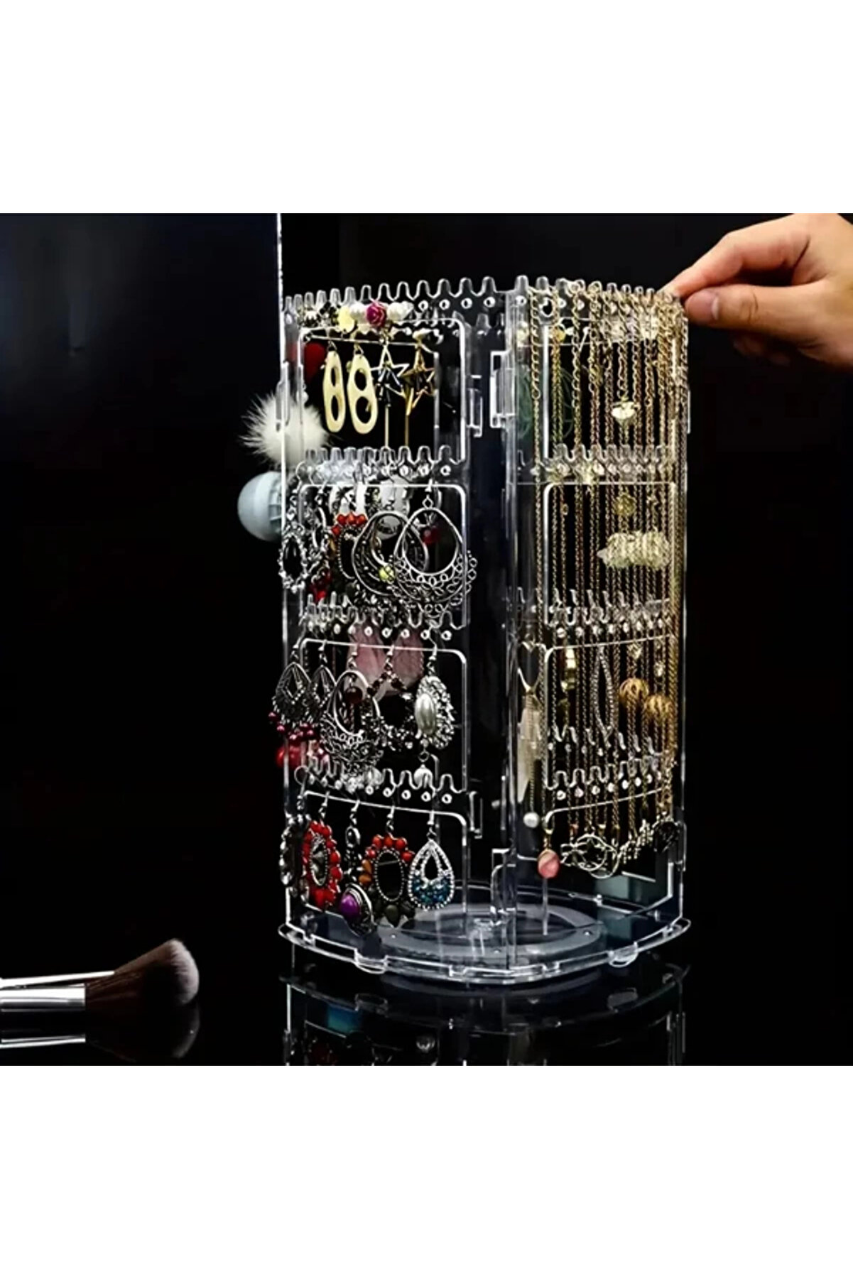 Alvora 360° Dönebilen Takı Organizeri