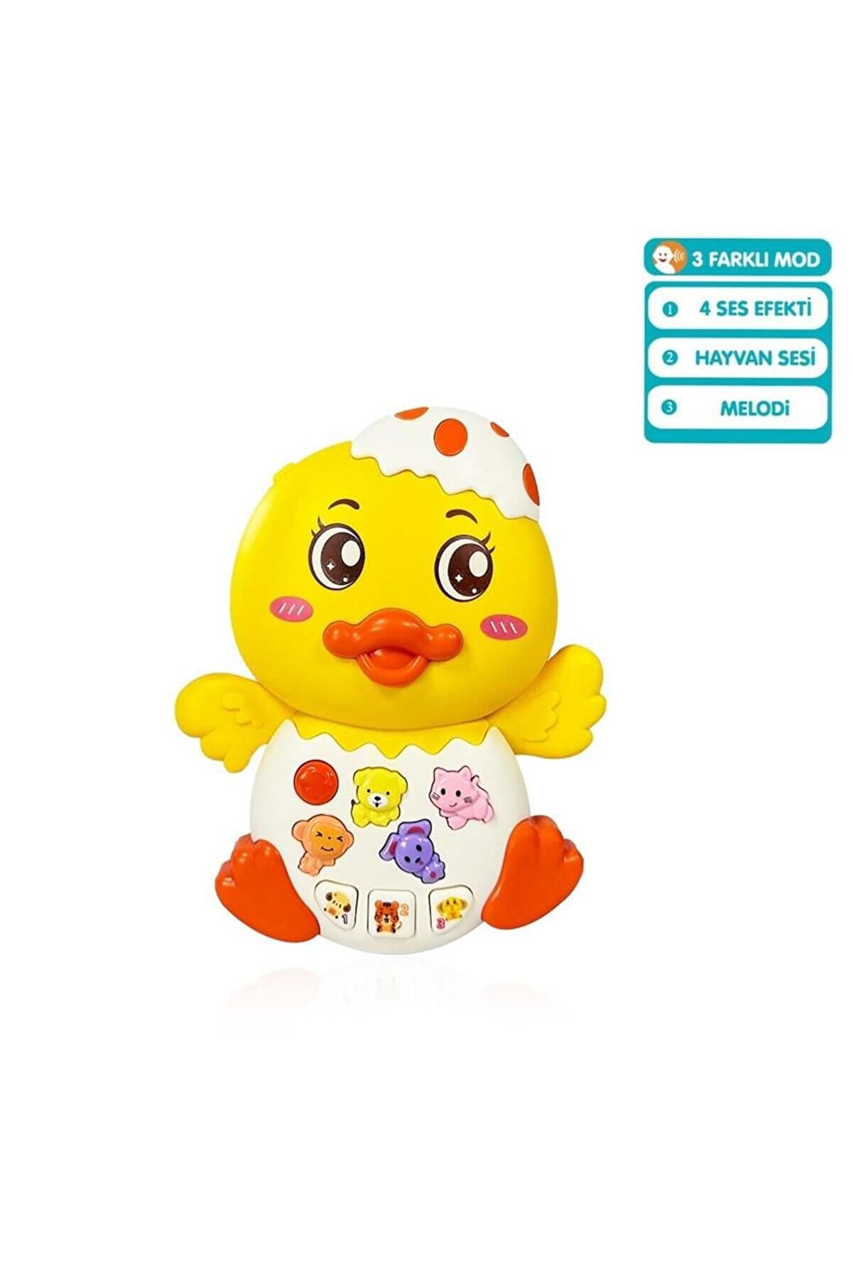 Jlg-855-144A Işıklı Ve Müzi̇kli̇ Ördek Bebek -Vrd