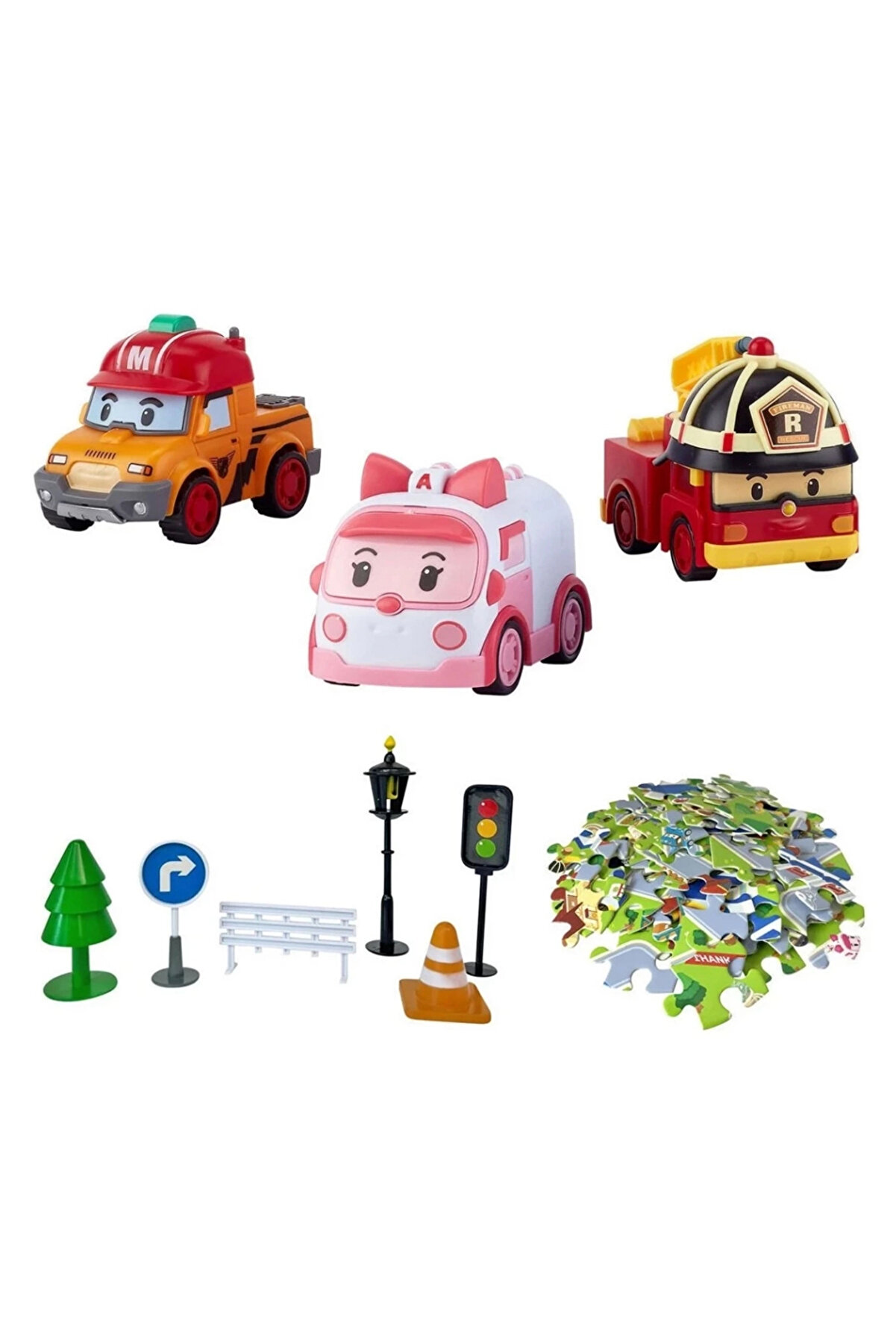 Robocar Poli Gogo City Series Oyun Seti