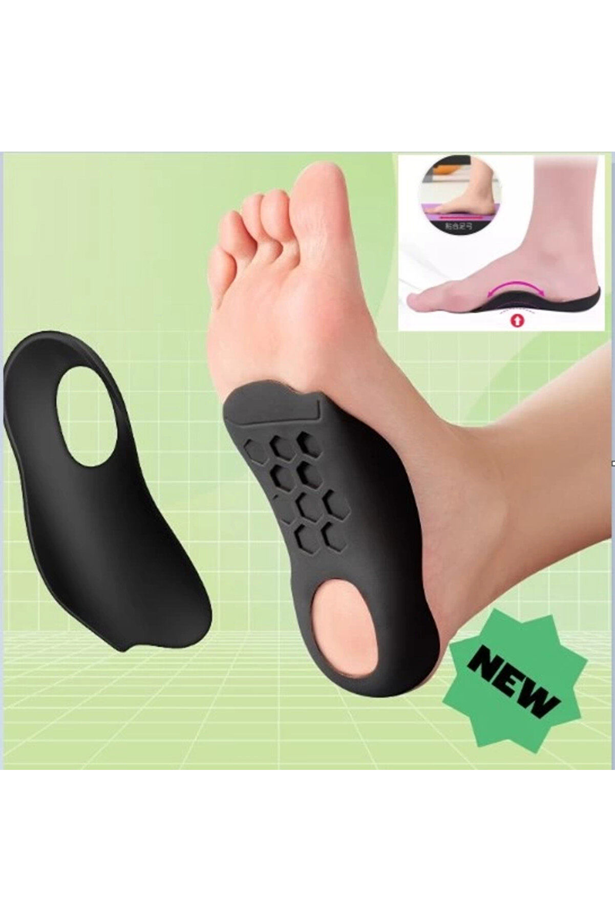 Cenk X Store Bfs Esnek D&uuml;z Taban D&uuml;zelti̇ci̇ Topuk Yastığı