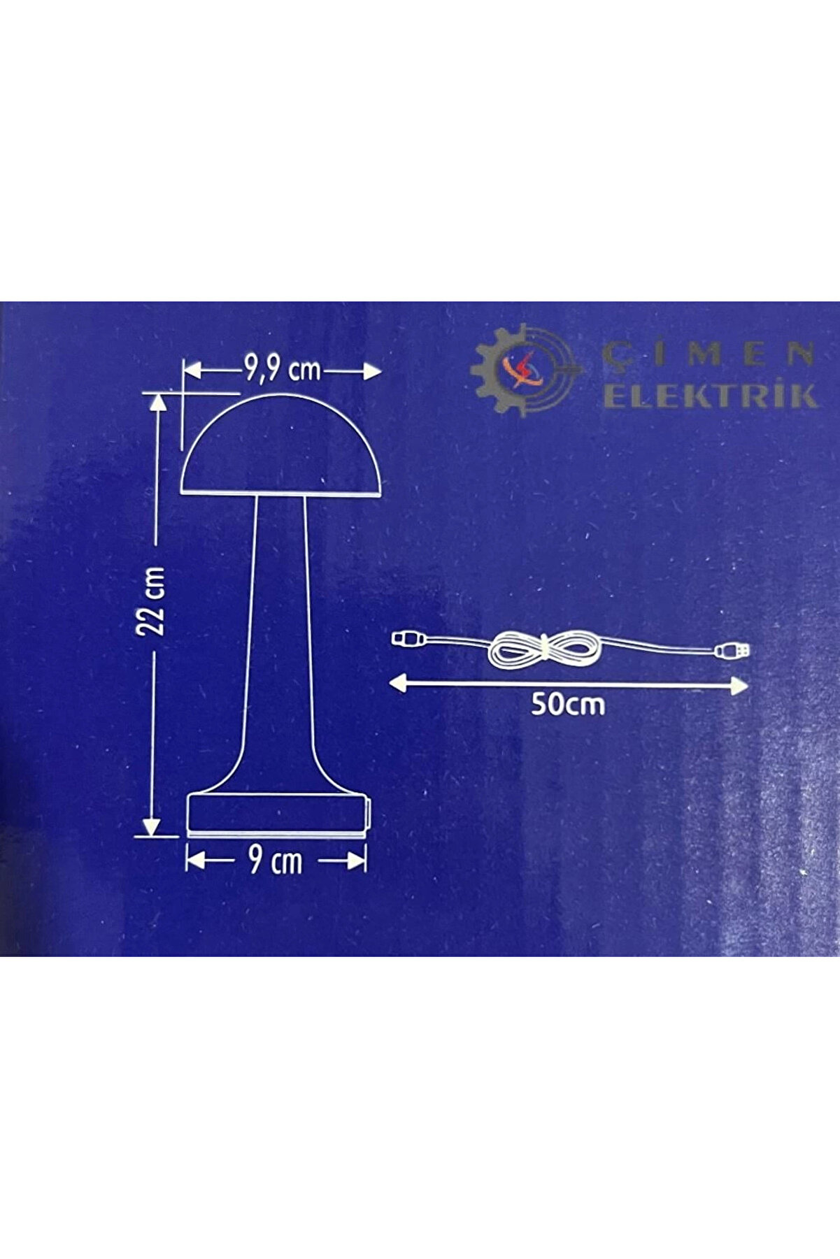 Noas Yl86 1230 Ati̇na Şarjlı Gold Masa Lambası 3 Renk