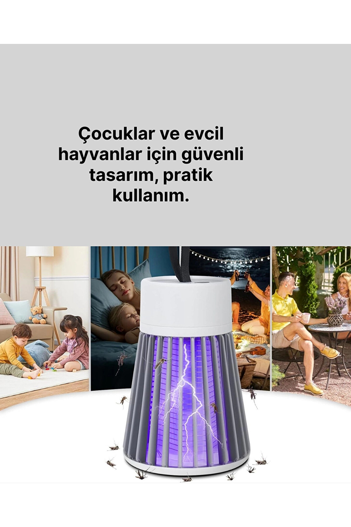 Uzun Ömürlü Bataryalı Taşınabi̇li̇r Böcek Kovucu