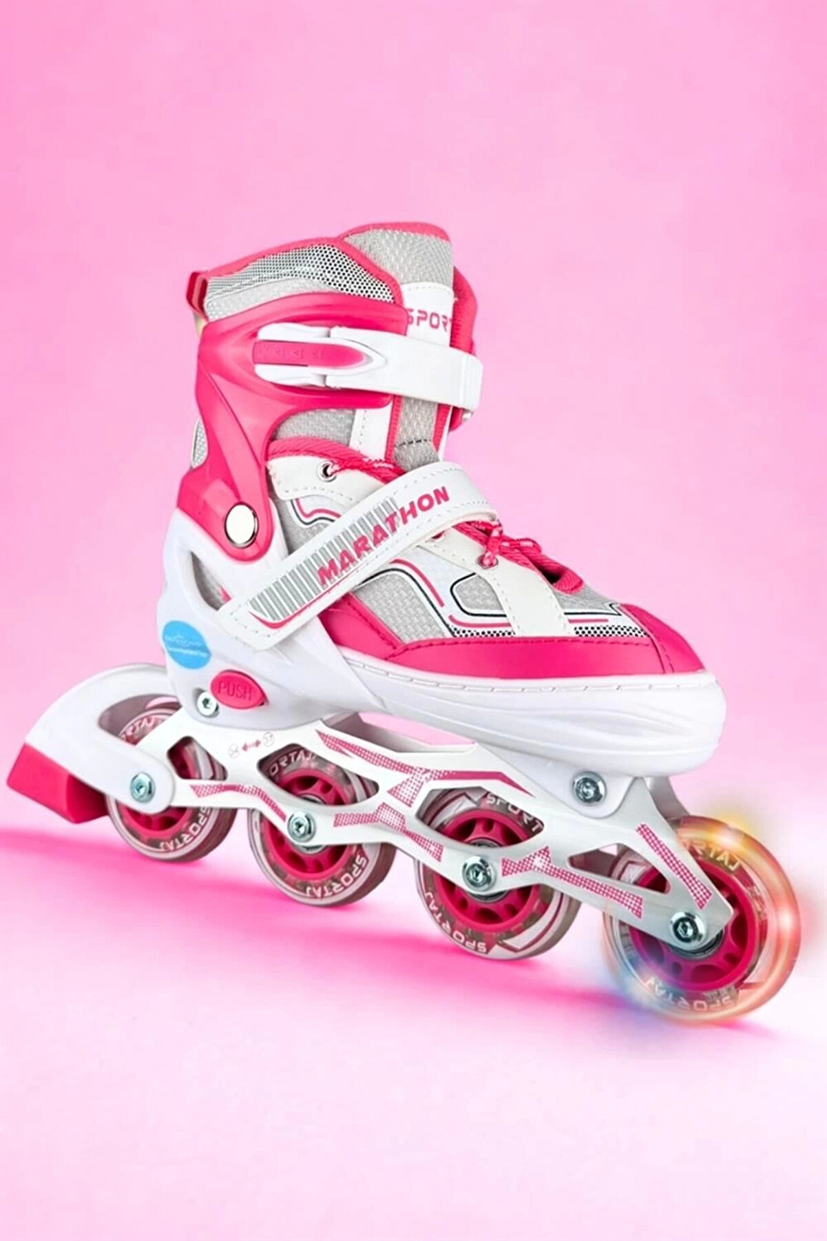 Işıklı Alıştırmalı Paten Marathon L Beden