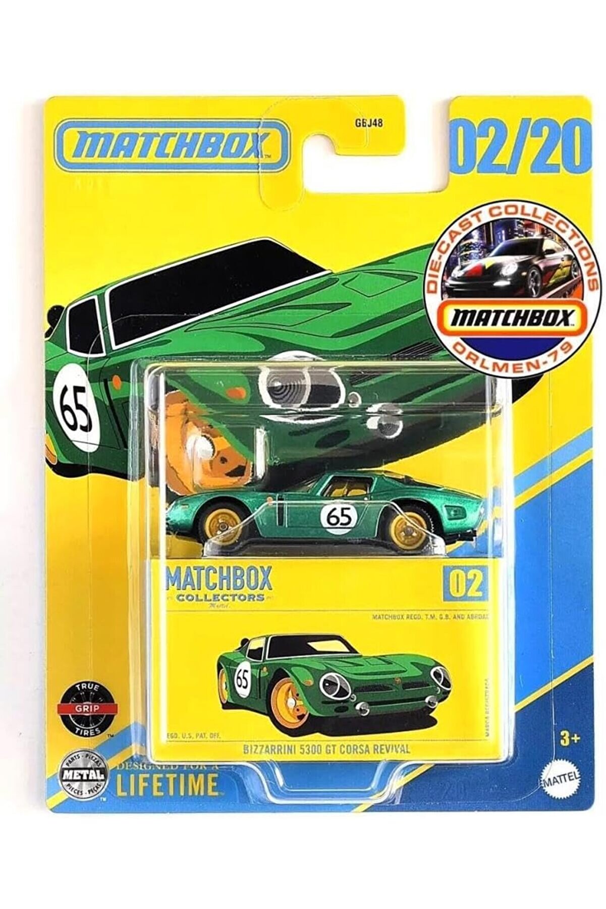 STOREMAX modashine Araçlar GBJ48 - JCL33 BIZZARRINI 5300 GT CORSA REVIVAL modascope 1014773