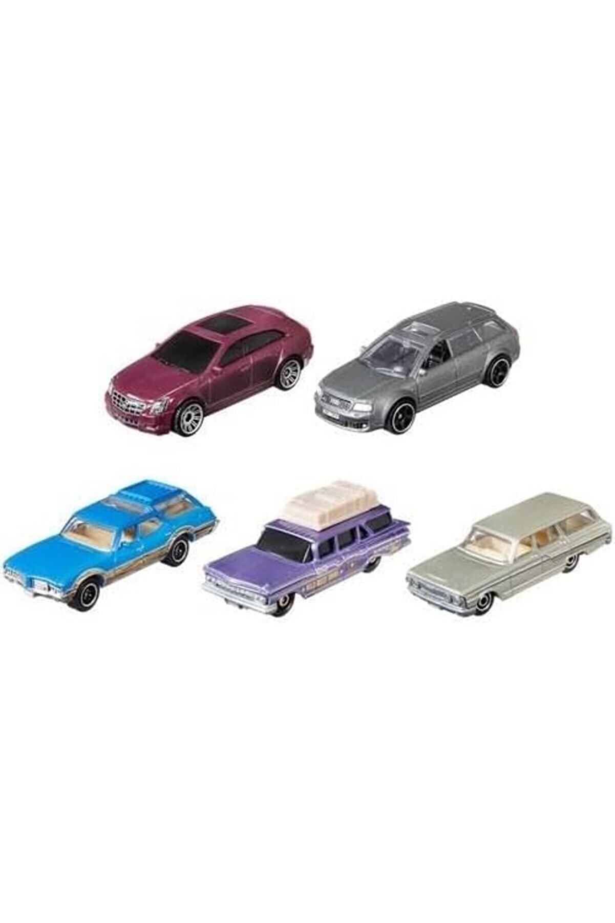 Modashi̇ne Metal Araba Seti̇ Mbx Wagons C1817-Gvy40 Modascope 1014773