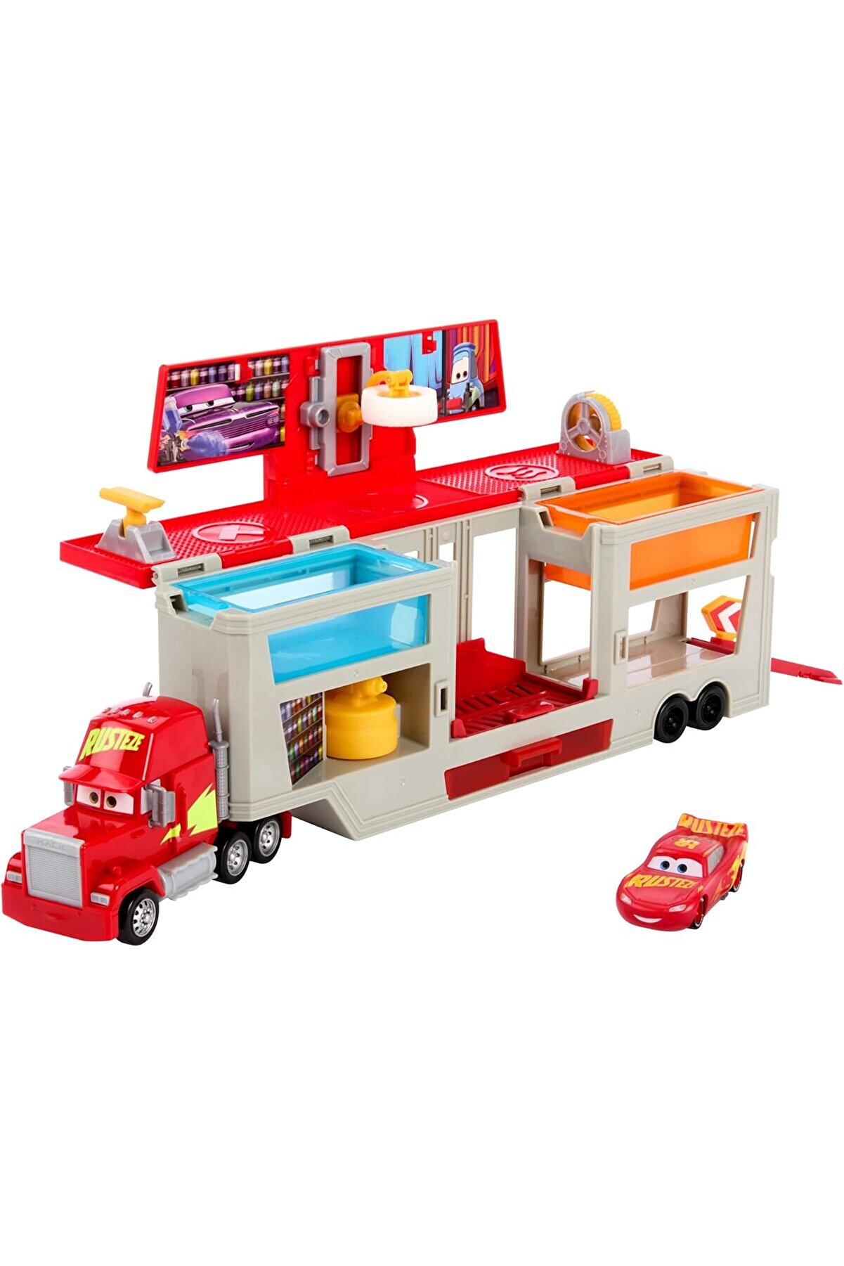 STOREMAX modashine Pixar Arabalar Tır, Renk Değişimi Eğlencesi Oyun Seti modascope 1014773