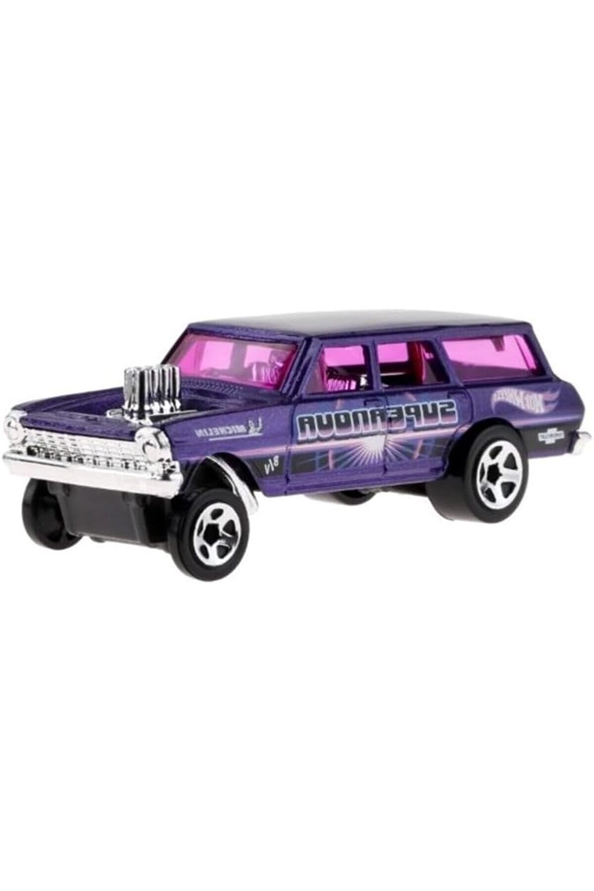 STOREMAX modashine Tekli Arabalar 2023 145/250 Hw Gassers '64 Wagon Gasser modascope 1014773