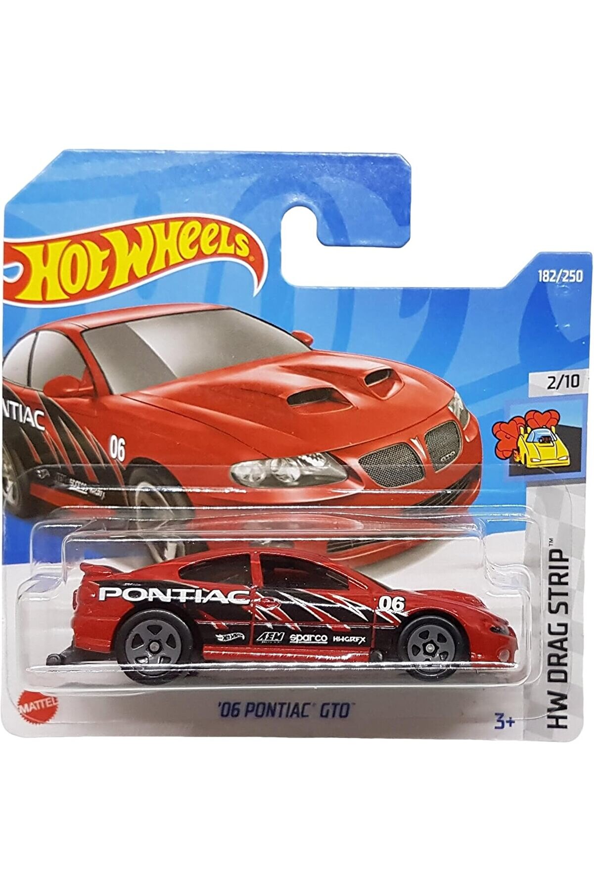 STOREMAX modashine WHEELS-HW TEKLI ARABALAR 06 Pontıac GTO HCT74 modascope 1014773