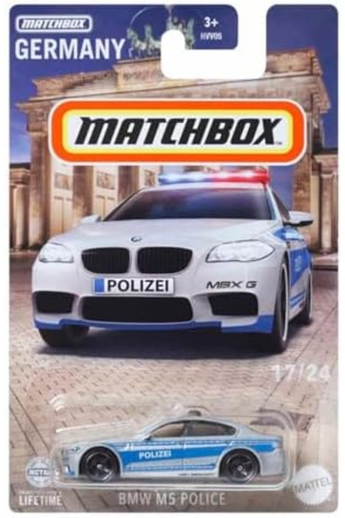 Modashi̇ne 164 Tekli̇ Arabalar - Bmw M5 Polıce Hvv38 - Hvv05 Modascope 1014773