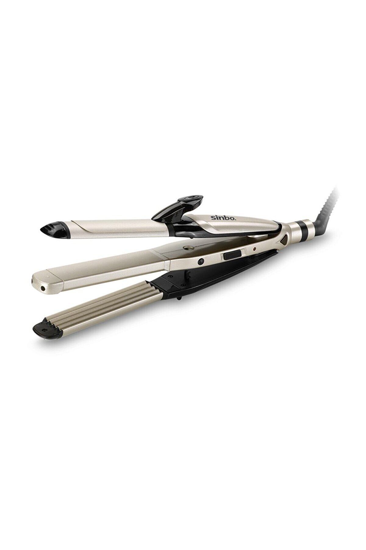 Go İthalat 3İn1=D&uuml;zleşti̇ri̇ci̇-Maşa-Gofre Sa&ccedil; D&uuml;zleşti̇ri̇ci̇ - Şeki̇llendi̇ri̇ci̇ Maki̇ne Serami̇k Kaplama 360