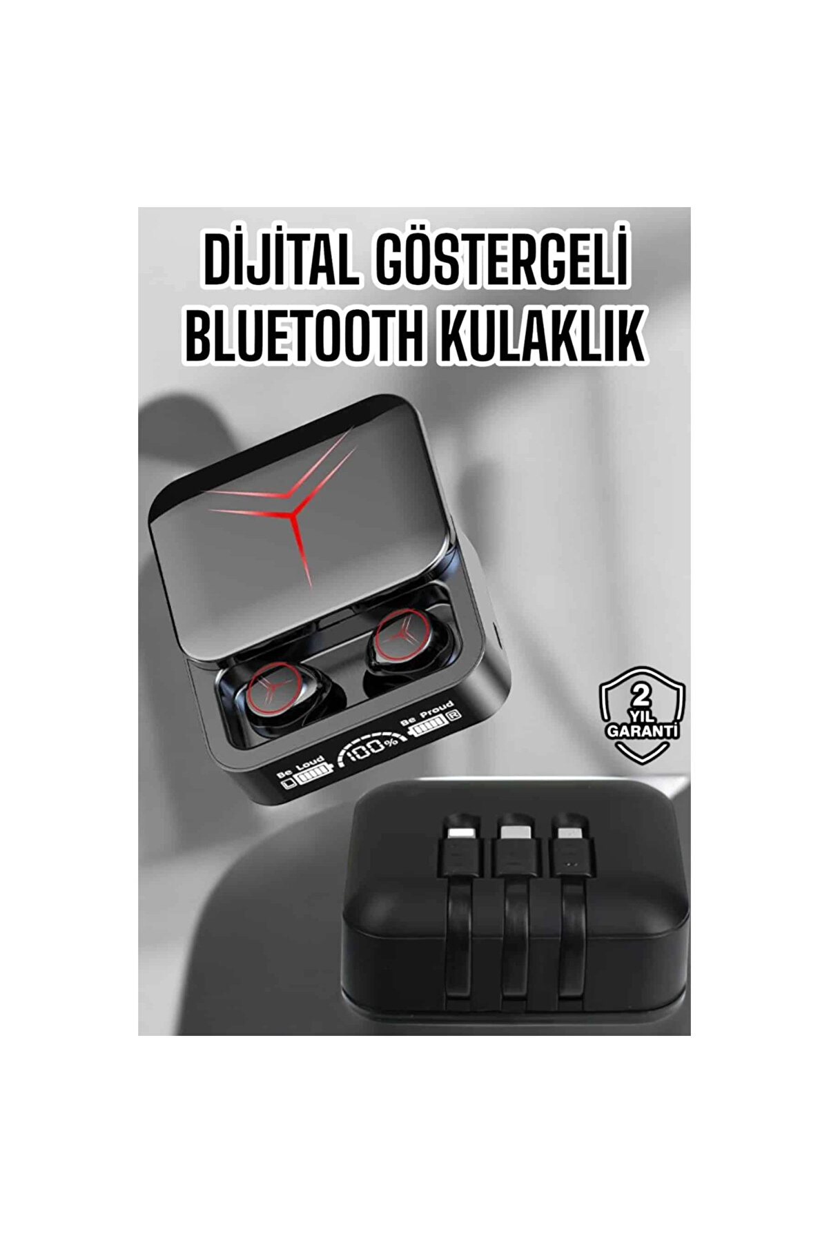 SepetBudur Bluetooth Kulaklık Bluetooth Bağlantılı Powerbankli Yeni Nesil Kulaklık