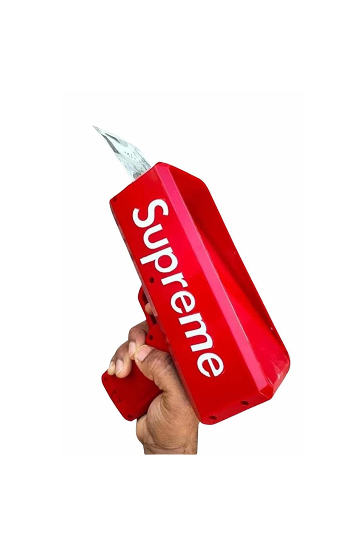 Para Dolar Saçma Para Atma Tabancası Otomati̇k Kırmızı Oyuncak