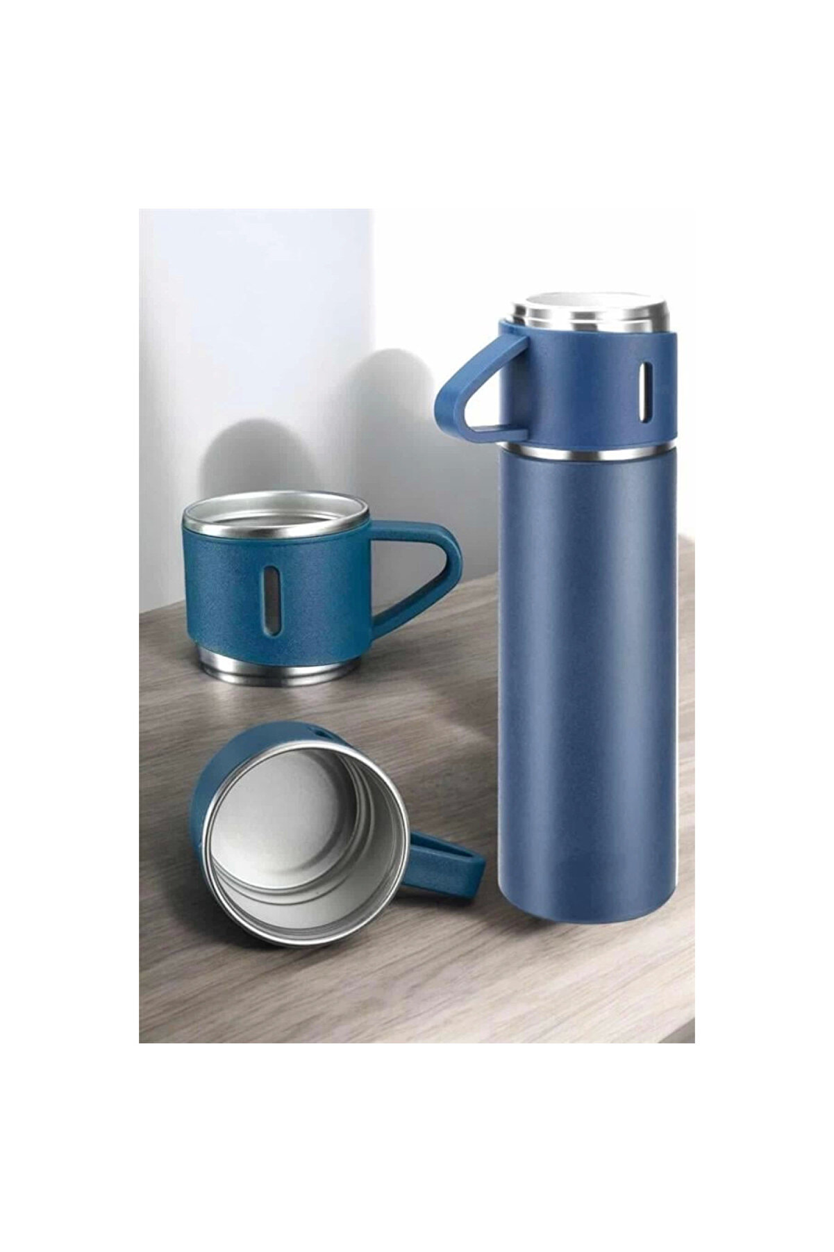 Toptan Bulurum 500 ml Kapasiteli Taşınabilir Basınçlı Termos Seti Günlük Kullanım için İdeal