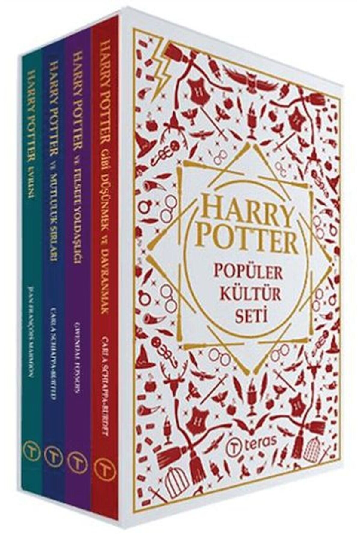 Teras Ki̇tap Harry Potter Pop&uuml;ler K&uuml;lt&uuml;r Seti̇ Kutulu