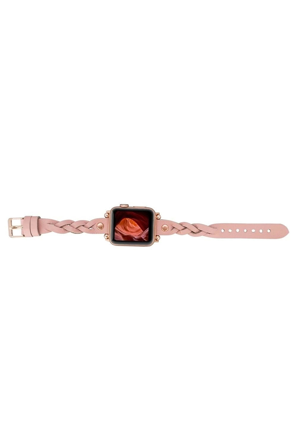 Apple Watch Uyumlu Deri̇ Kordon Wanda 38-40-41Mm Rt Nu2