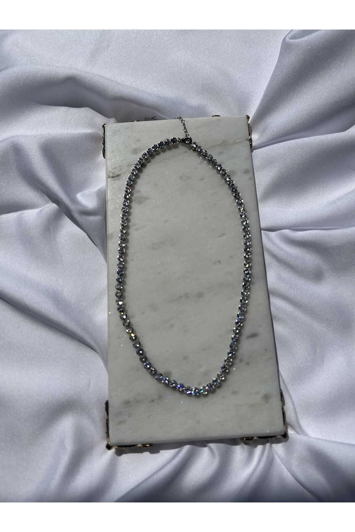 Ateli̇er Emi̇ne Si̇lver Baget Su Yolu Kolye