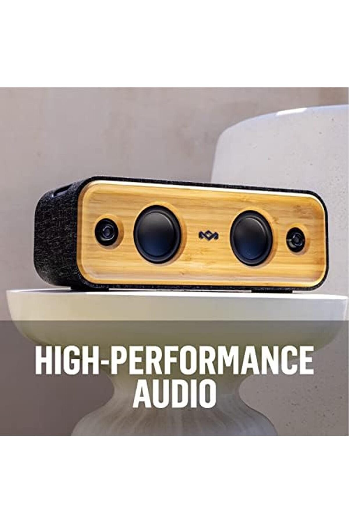 Get Together 2 Taşınabi̇li̇r Bluetooth Hoparlör, Sürdürülebi̇li̇r Malzemelerden Üreti̇lmi̇şti̇r, 20 Saat Ça