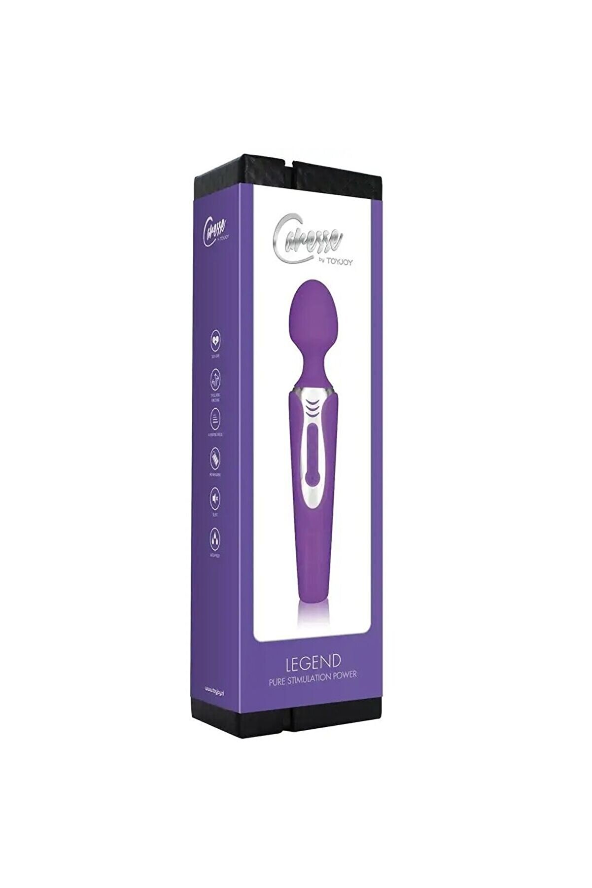 Erox Caresse Legend Massager Masaj Wand Vi̇brat&ouml;r-Purple