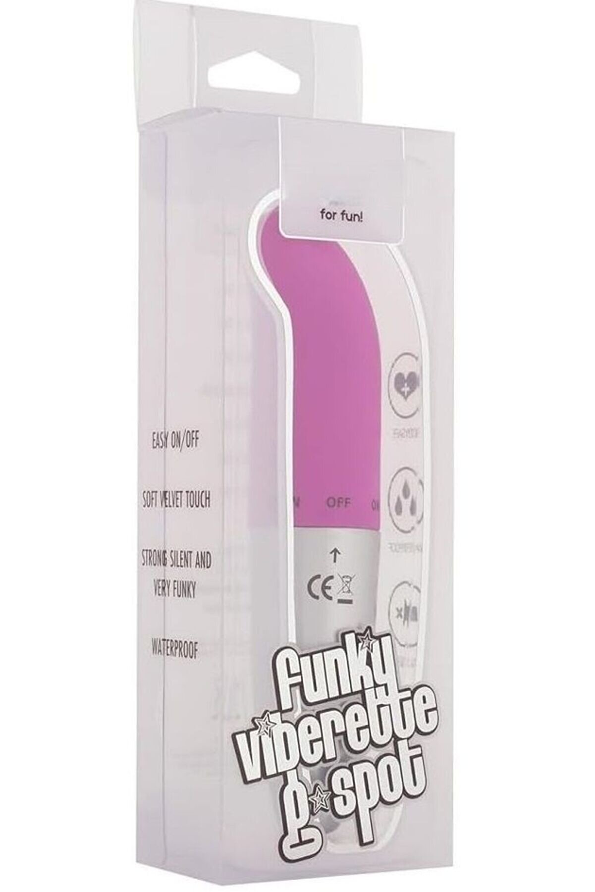 Erox Vi̇berette G-Spot Mi̇ni̇ Vi̇brat&ouml;r-Vi̇olet