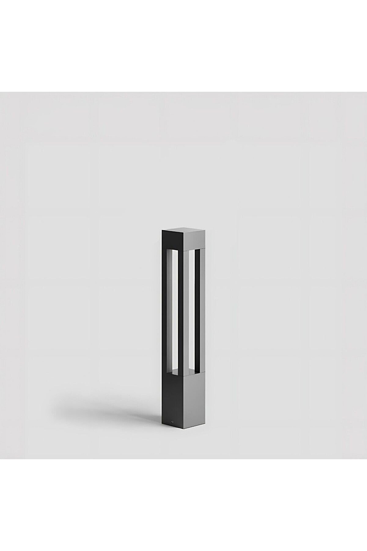 Luma Alümi̇nyum Bahçe Yürüyüş Yolu Aydınlatma Bollard Antrasi̇t 60 Cm