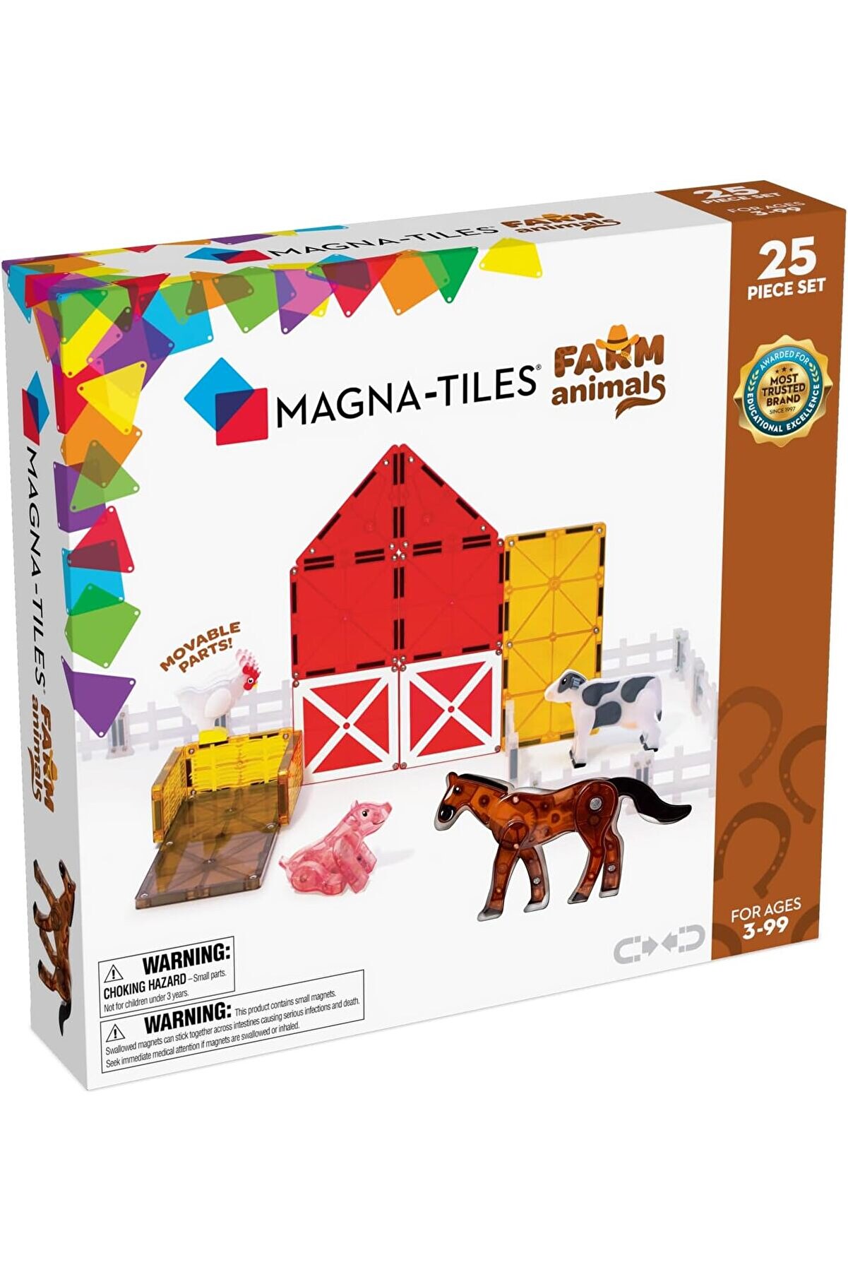 STOREMAX Oyuncak &Ccedil;iftlik Hayvanları, 25 Par&ccedil;a, 22125, 1014773