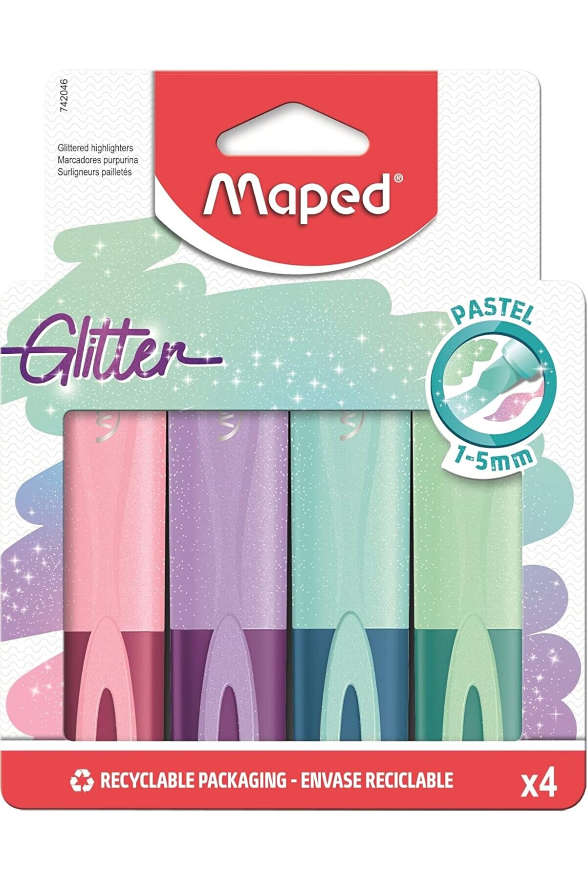 STOREMAX Fosforlu Glıtter Pastel 4'Lü 742046 1014773