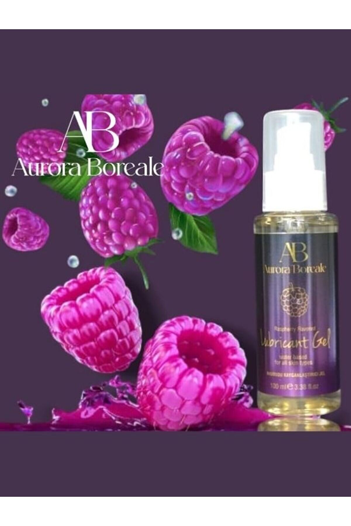 Aurora Boreale Franbuaz (Ahududu) Aromalı Kayganlaştırıcı Jel 100 Ml