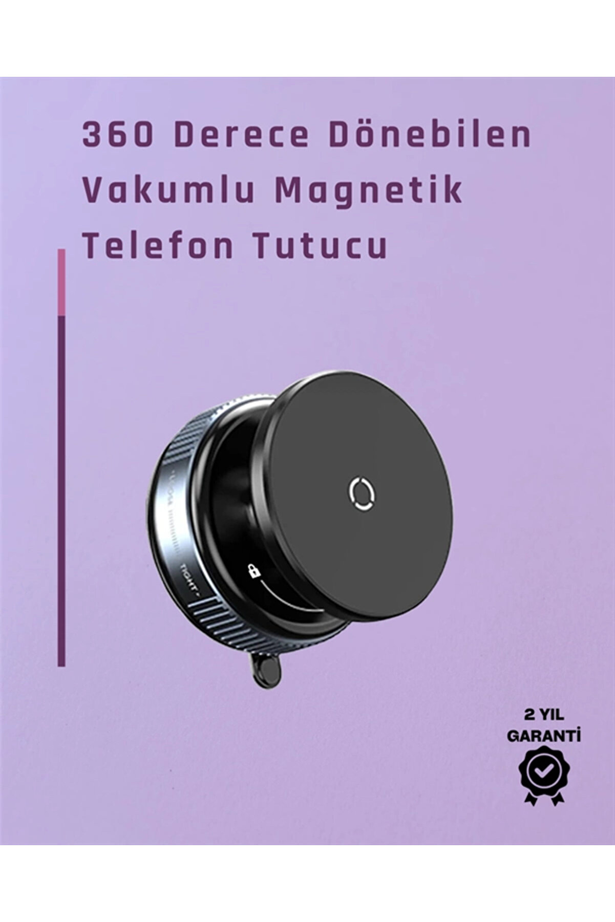 Teknomavm &Ccedil;i̇ft Taraflı Vakum Emme &Ouml;zelli̇kli̇ 4.7+ İn&ccedil; Telefon Tutucu &ndash; G&uuml;venli̇ Sabi̇tleme