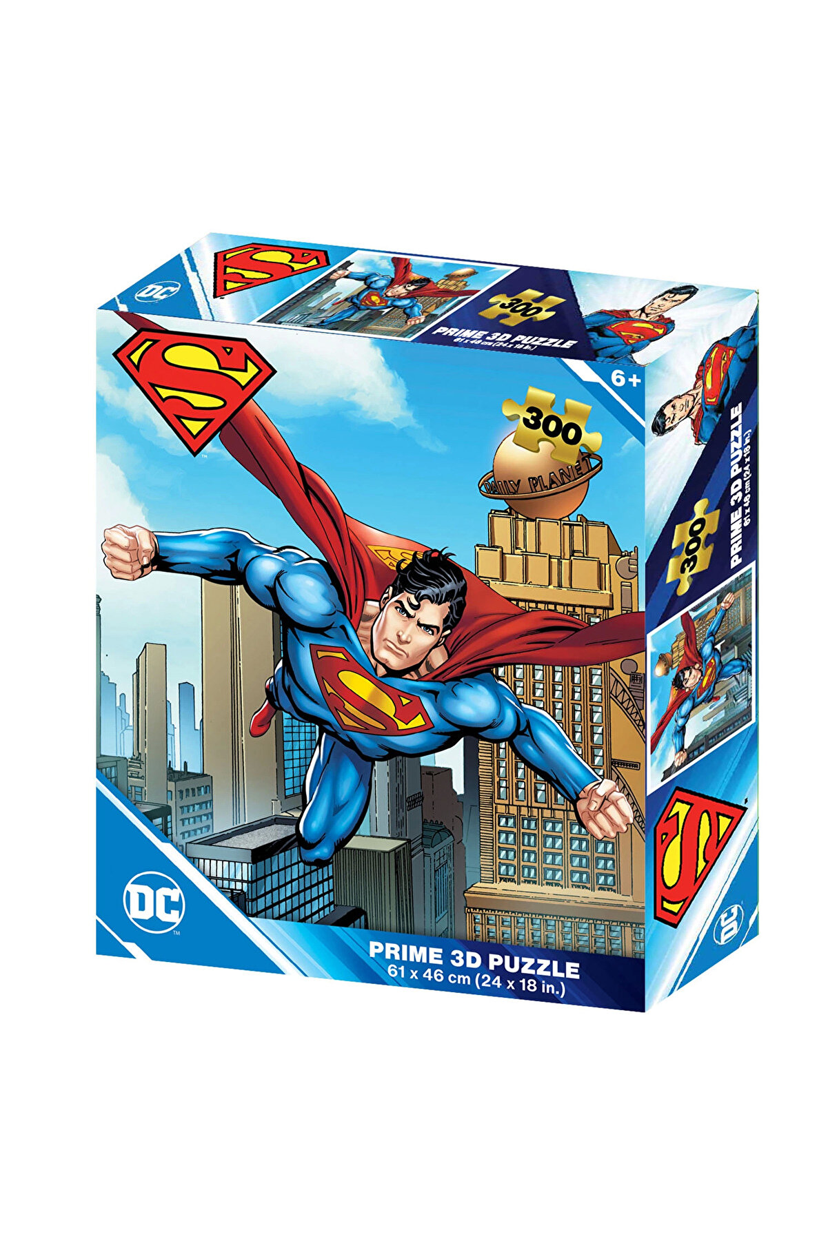 sinerjim Prime 3D - Superman 300 Parça Yetişkin Puzzle 32715