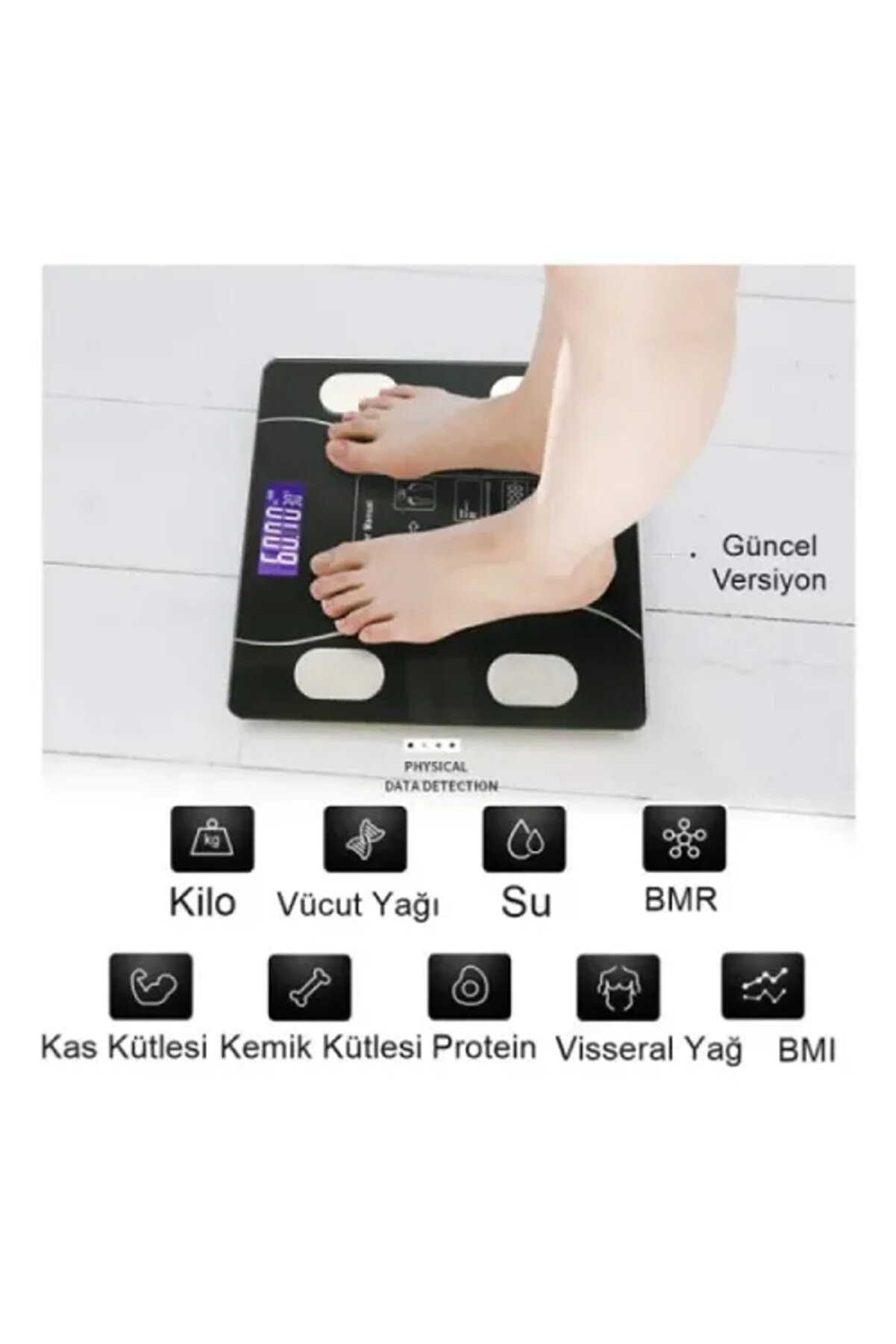 Bluetooth Özelli̇kli̇ Akıllı Tartı