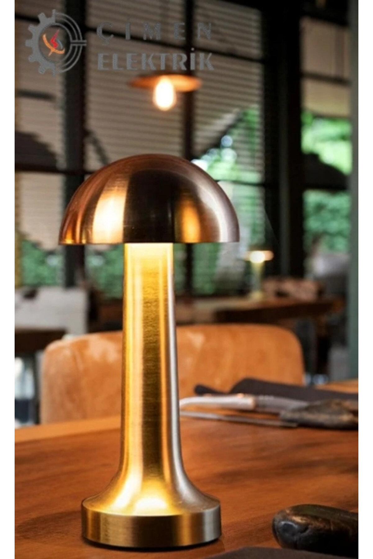 Noas Yl86 1230 Ati̇na Şarjlı Gold Masa Lambası 3 Renk