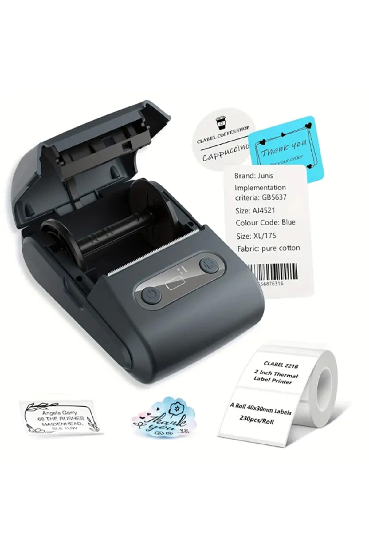 Kablosuz Portati̇f Eti̇ket Yazıcısı