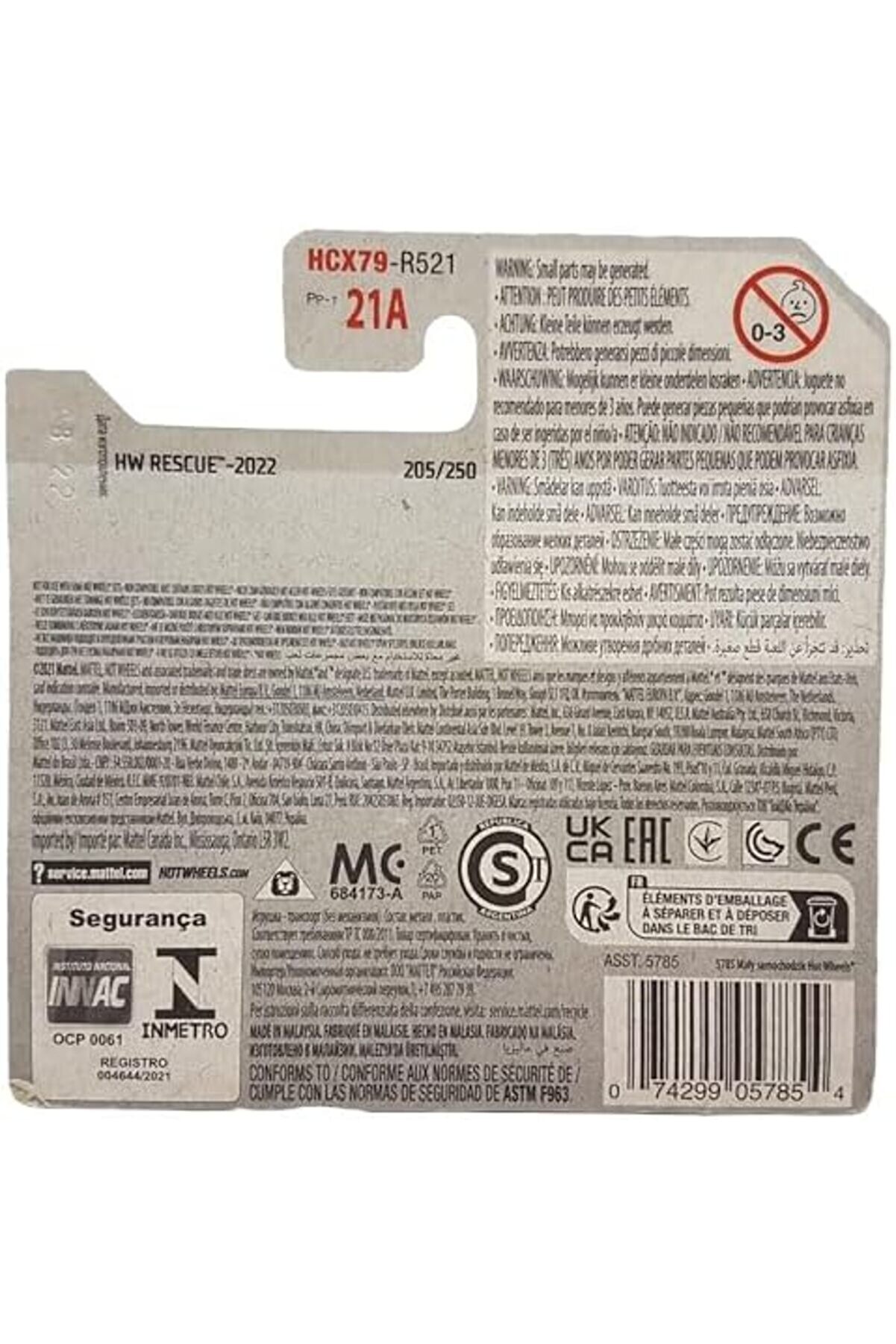 Modashi̇ne - Hw Hızlı Tepki̇ - Hw Kurtarma 5/10 - Hcx79 - Kart - Ambulans - 2022 Modascope 1014773