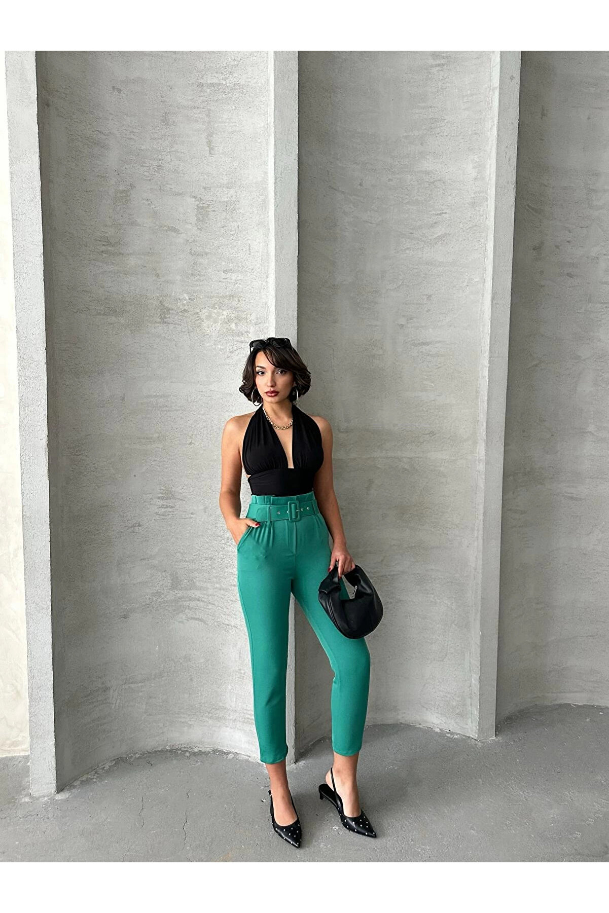 Ethab Ti̇caret Kemerli̇ Havu&ccedil; Pantolon