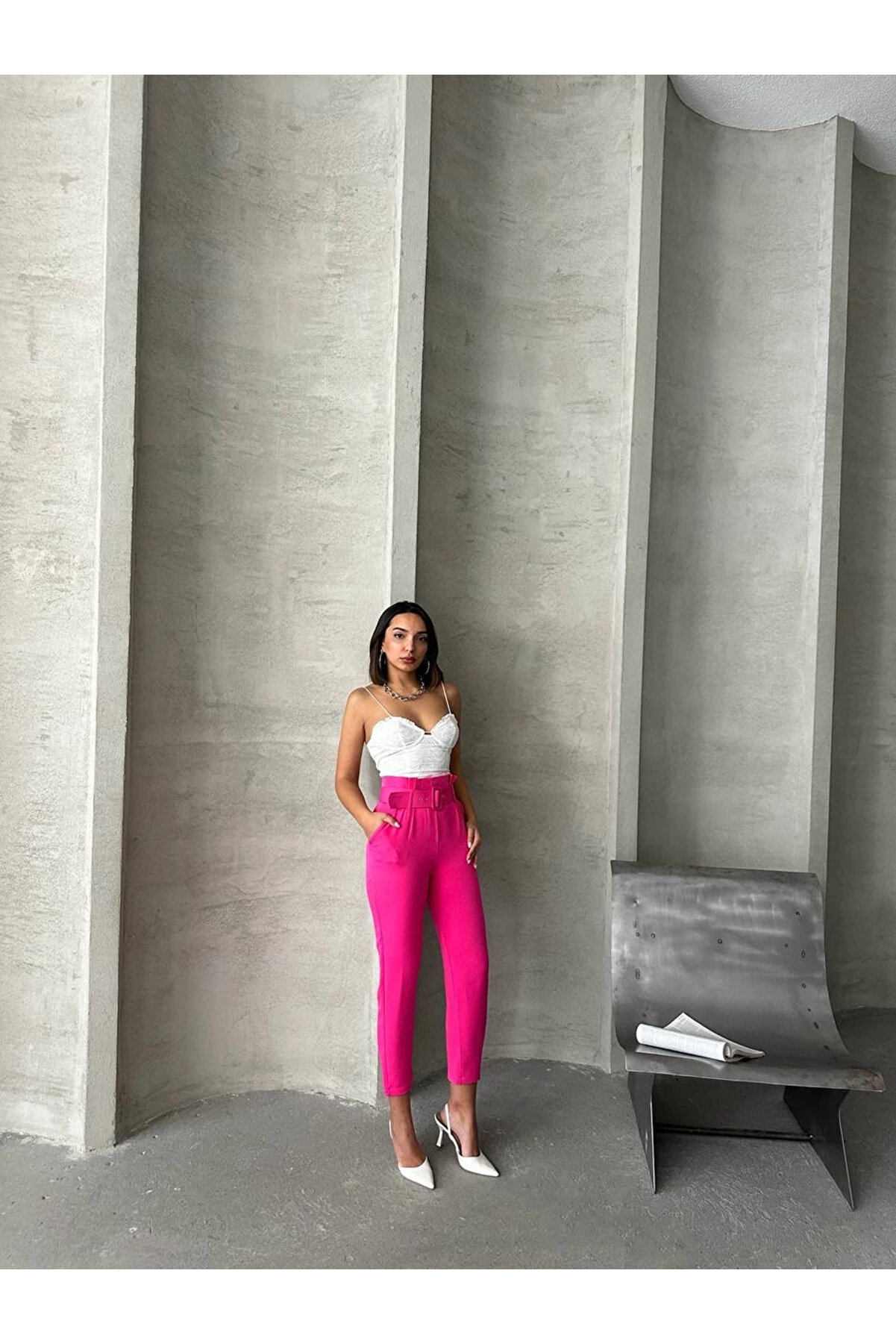 Ethab Ti̇caret Kemerli̇ Havu&ccedil; Pantolon