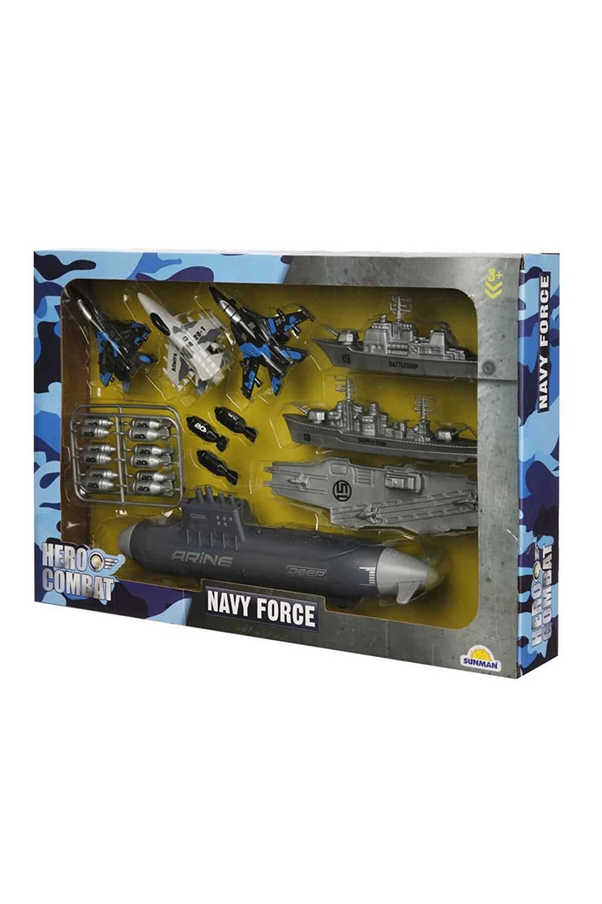 Asker Oyun Set Jet/Truck Uçak Gemi̇si̇