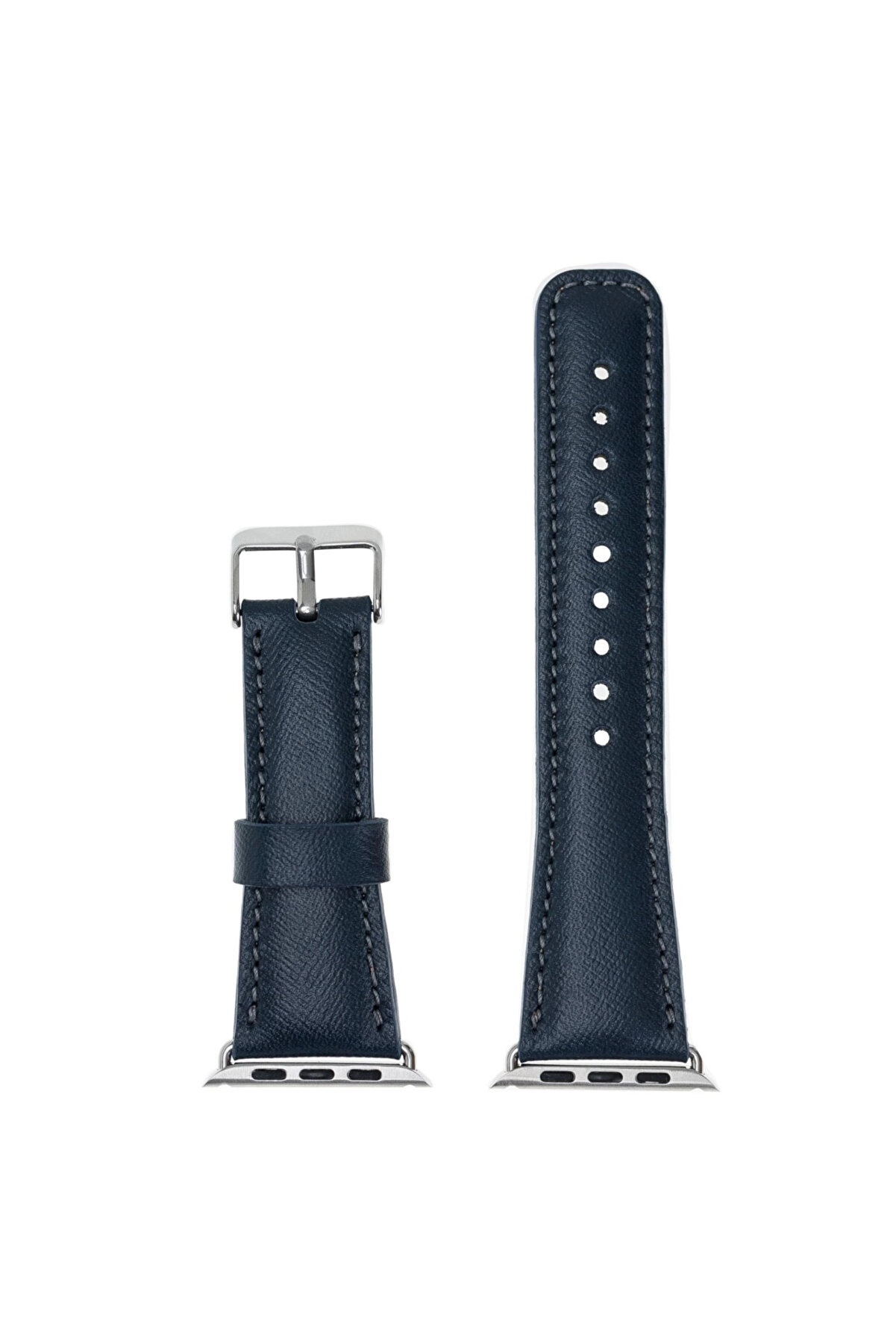 Apple Watch Uyumlu Deri̇ Kordon 38-40-41Mm Snb Laci̇vert