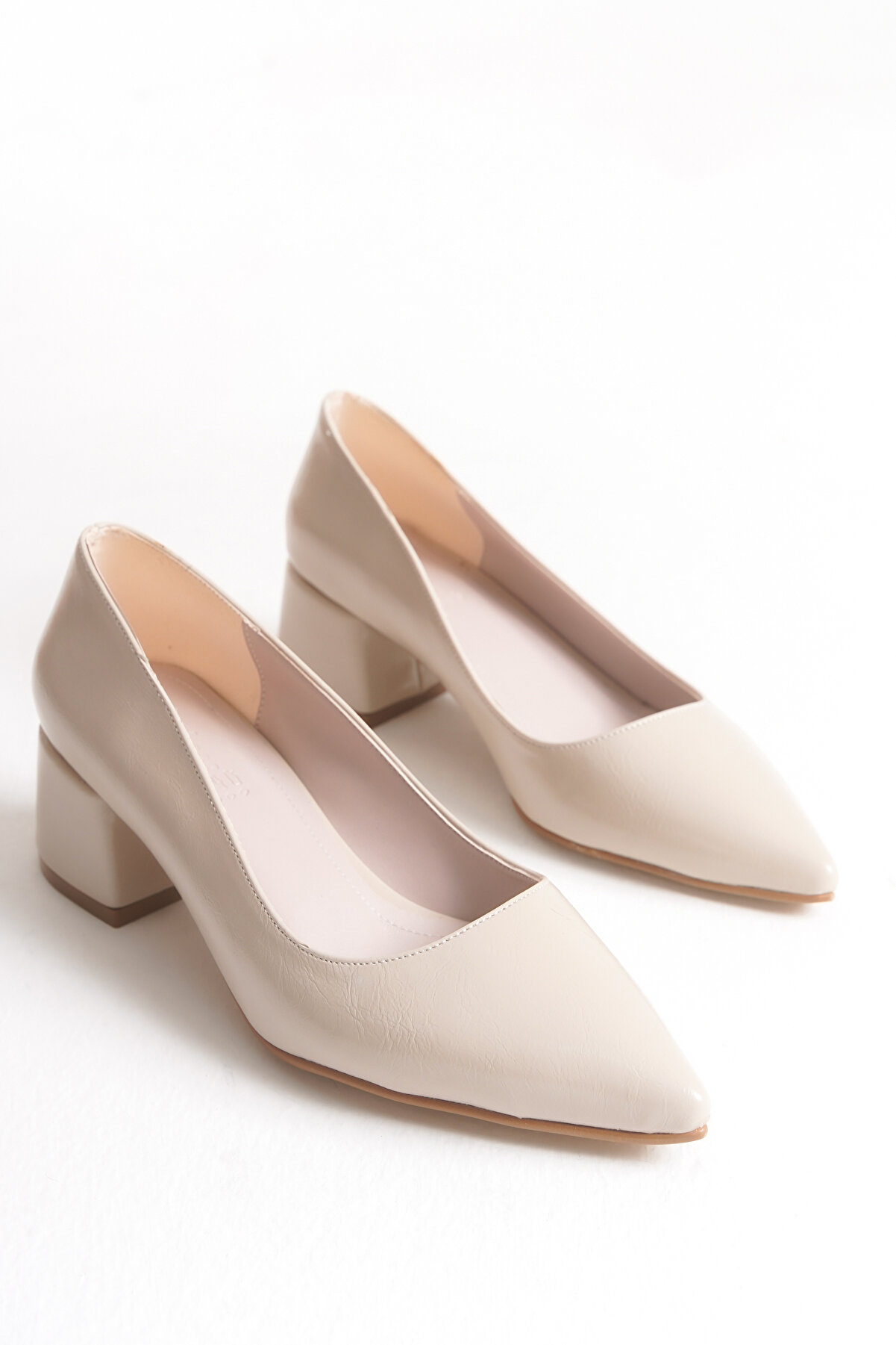 Gult Kadın 5Cm Sti̇letto Bej