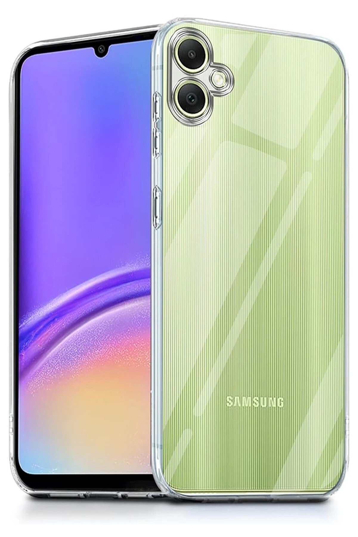 Fırsatkoli̇k Samsung Galaxy A07 L&uuml;x Şeffaf Si̇li̇kon - Şeffaf-(5796)
