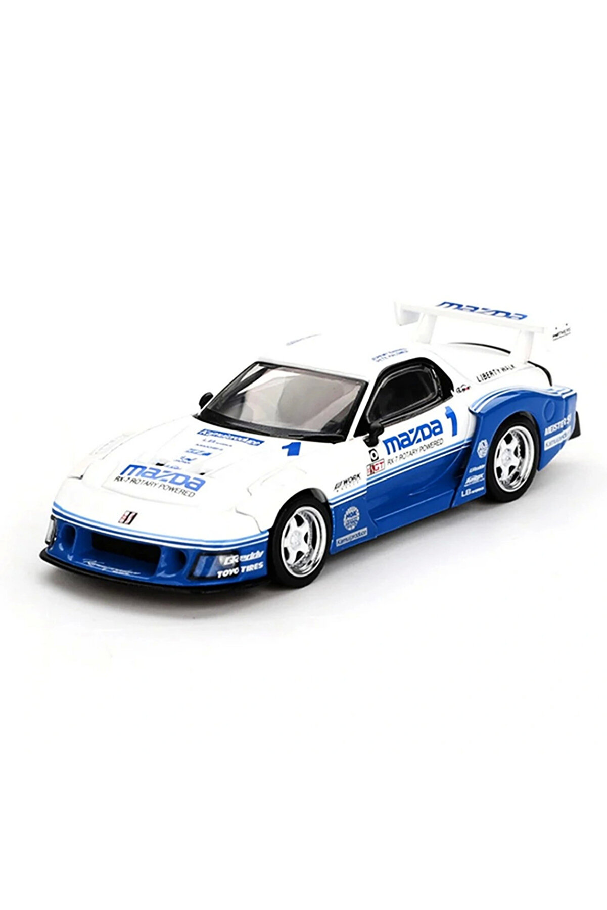 Toptan Bulurum Nessiworld Mini GT 1/64 Mazda RX-7 LB-Super Silhouette